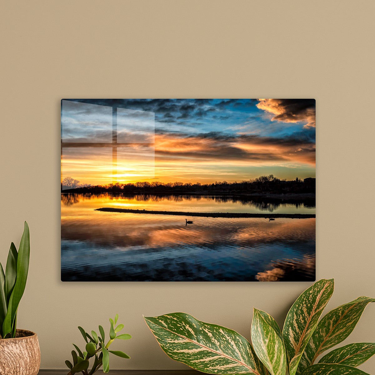 Colorful Lake Sunrise