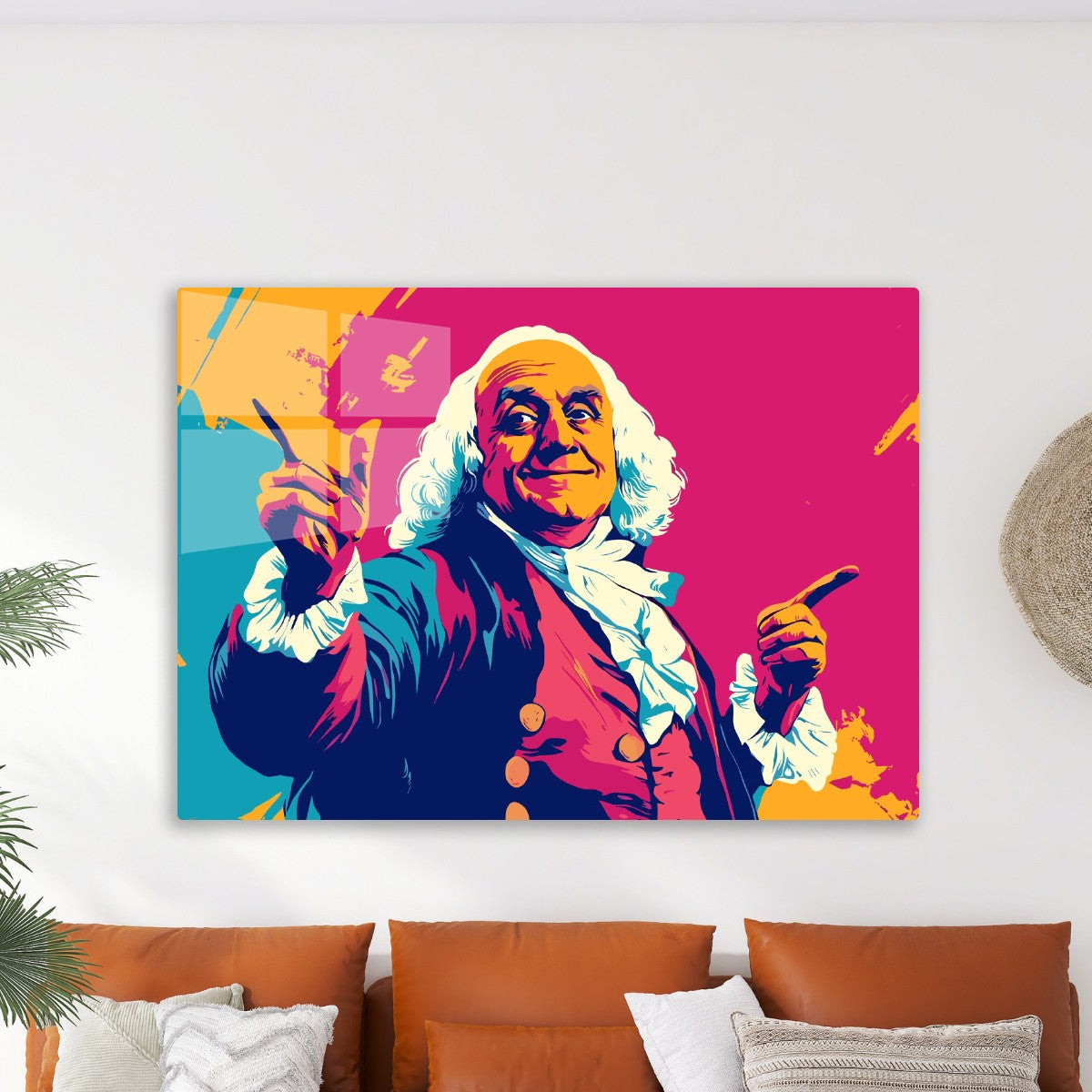 Benjamin Franklin Pop Art