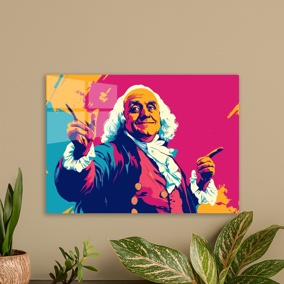 Benjamin Franklin Pop Art