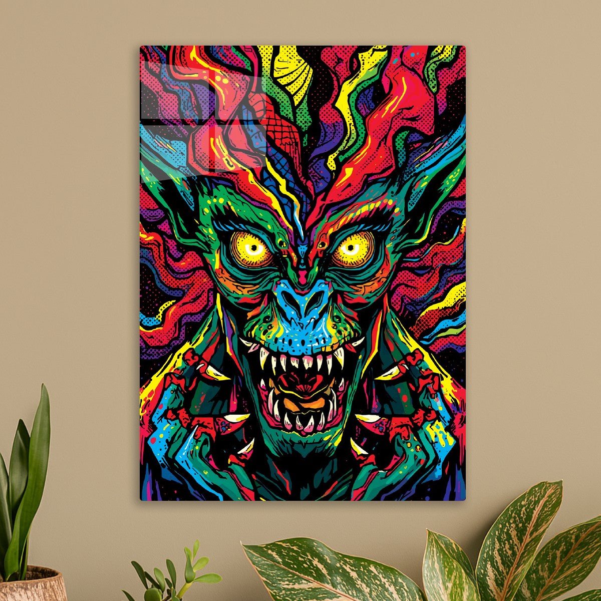 Abstract the pop monster