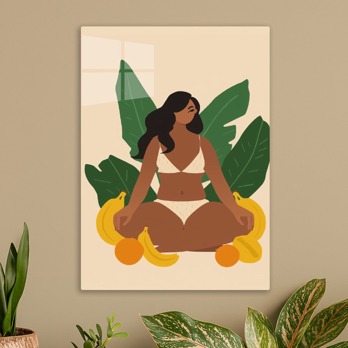 Meditation with fruit