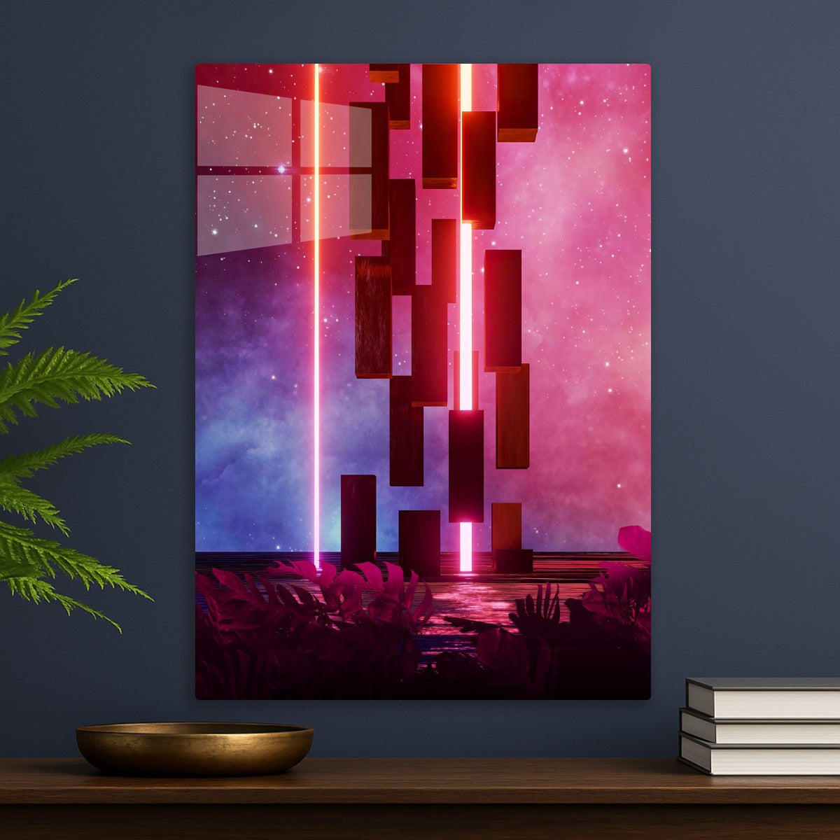 Neon landscape: Stargate