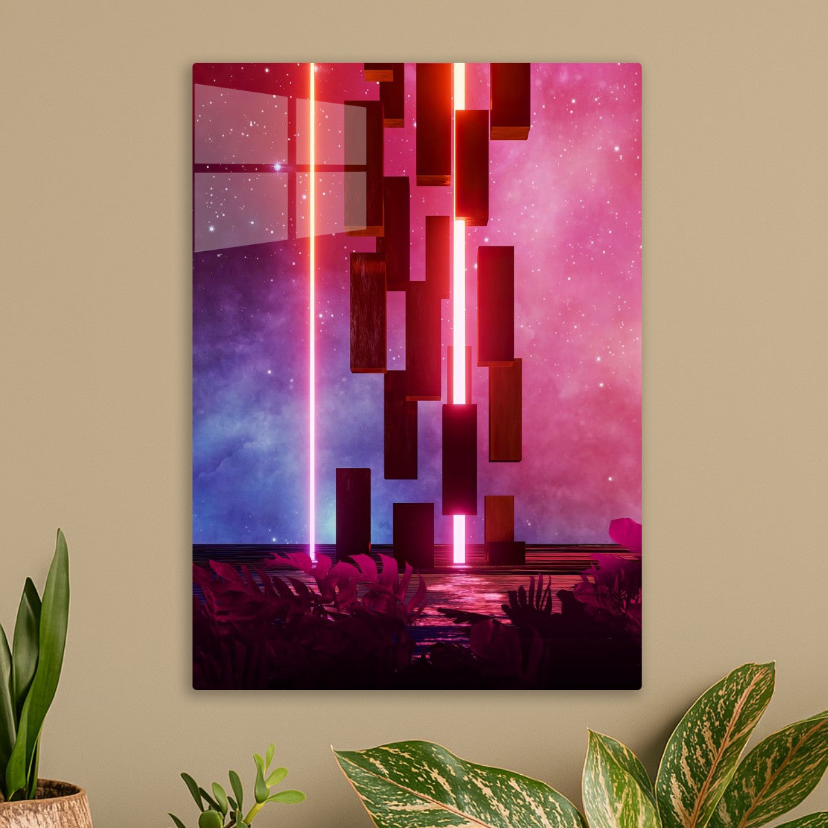 Neon landscape: Stargate