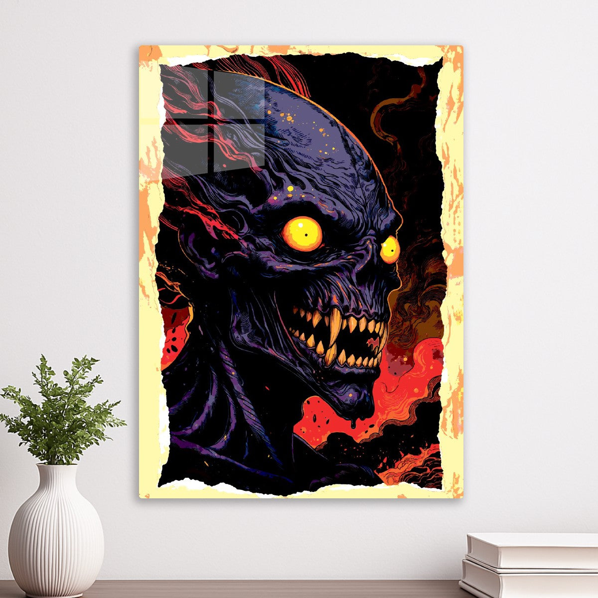 monster the purple dom