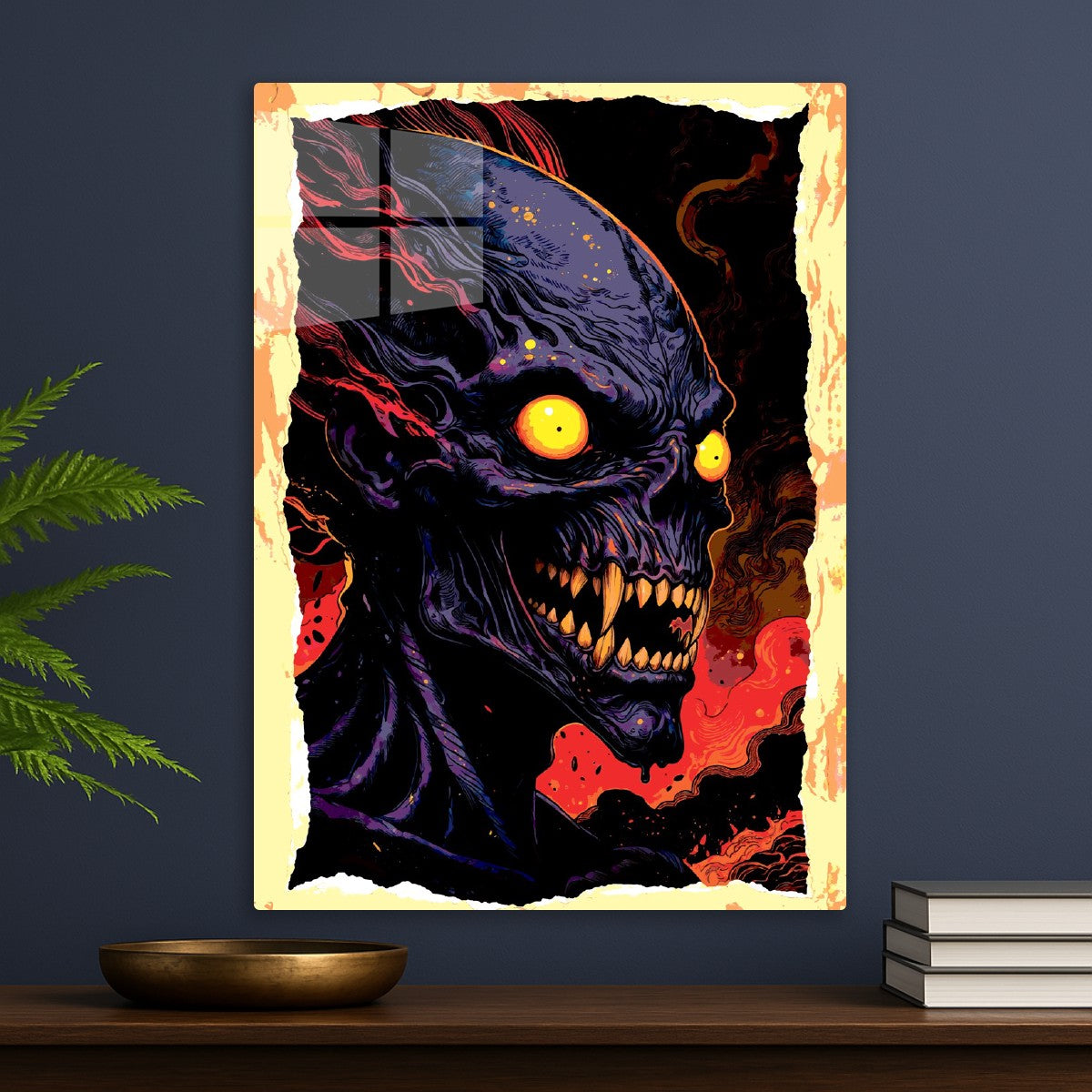 monster the purple dom