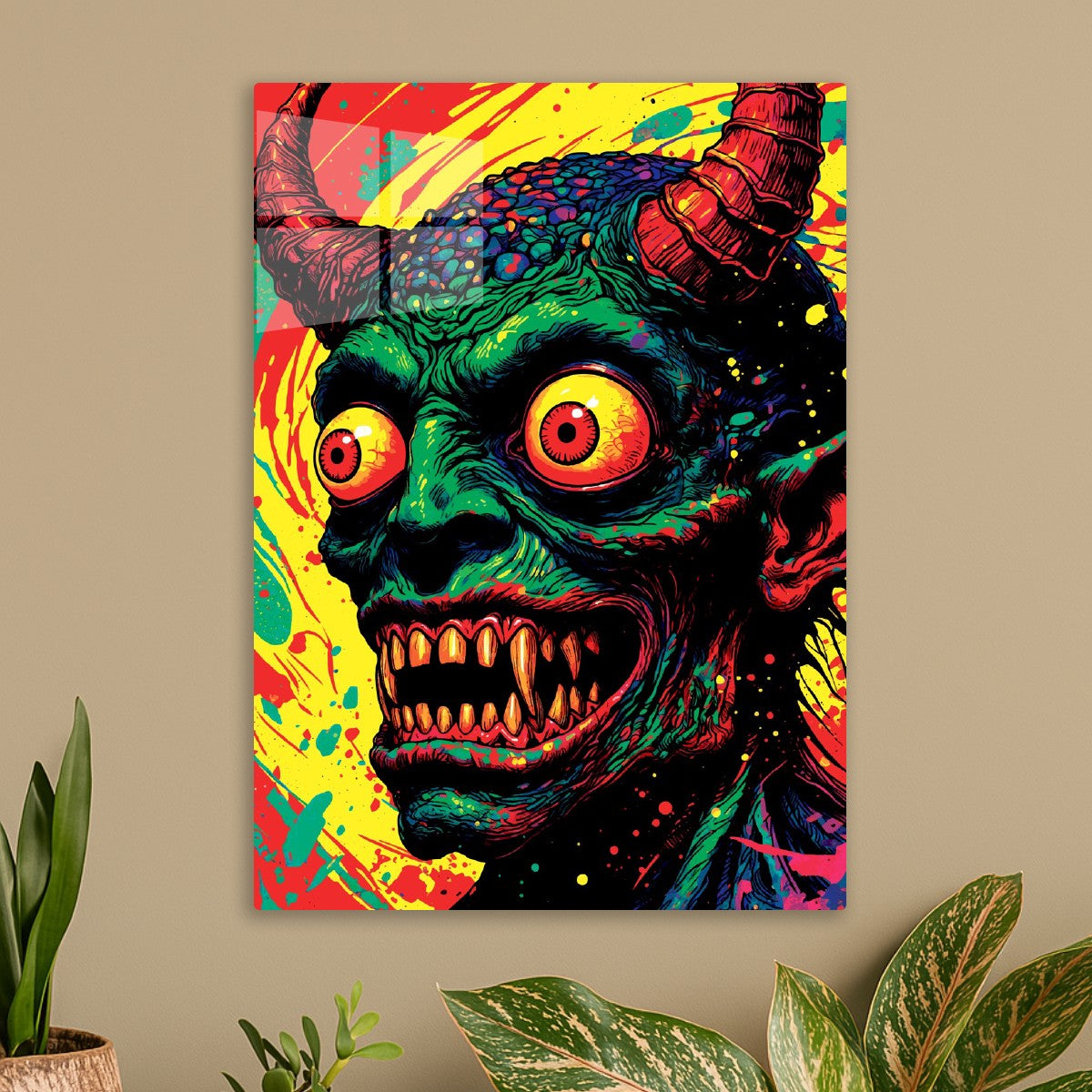 monster the pop art style