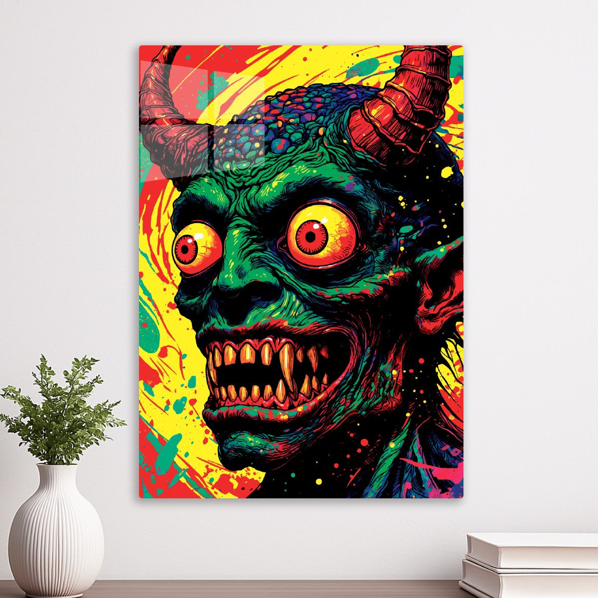 monster the pop art style