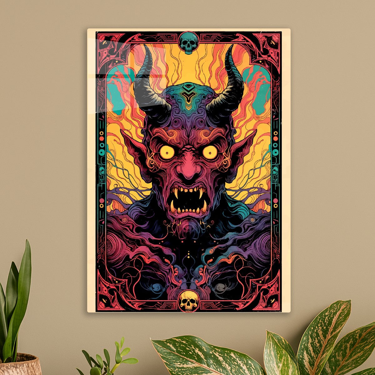 vintage monster poster