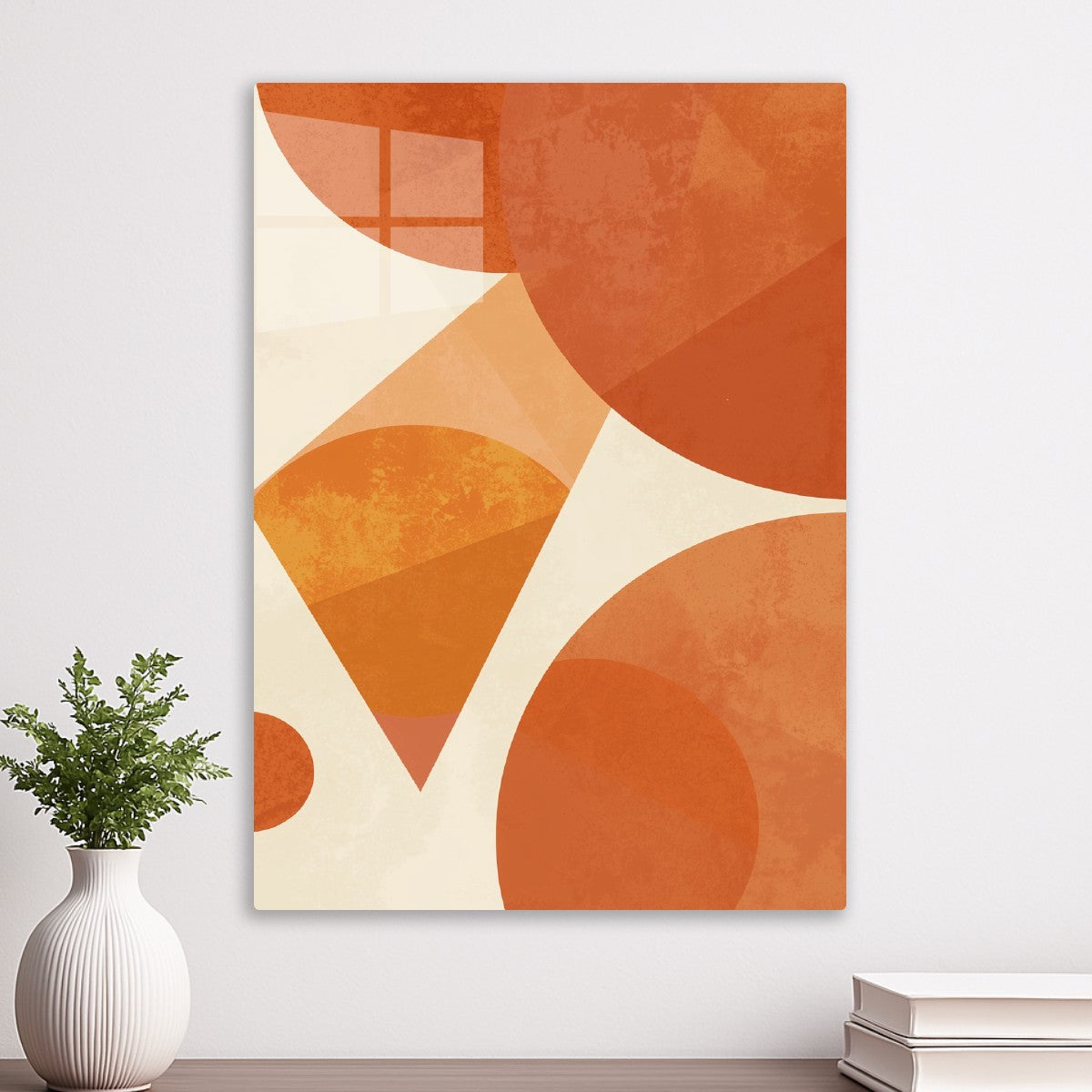 Abstract Orange Shapes
