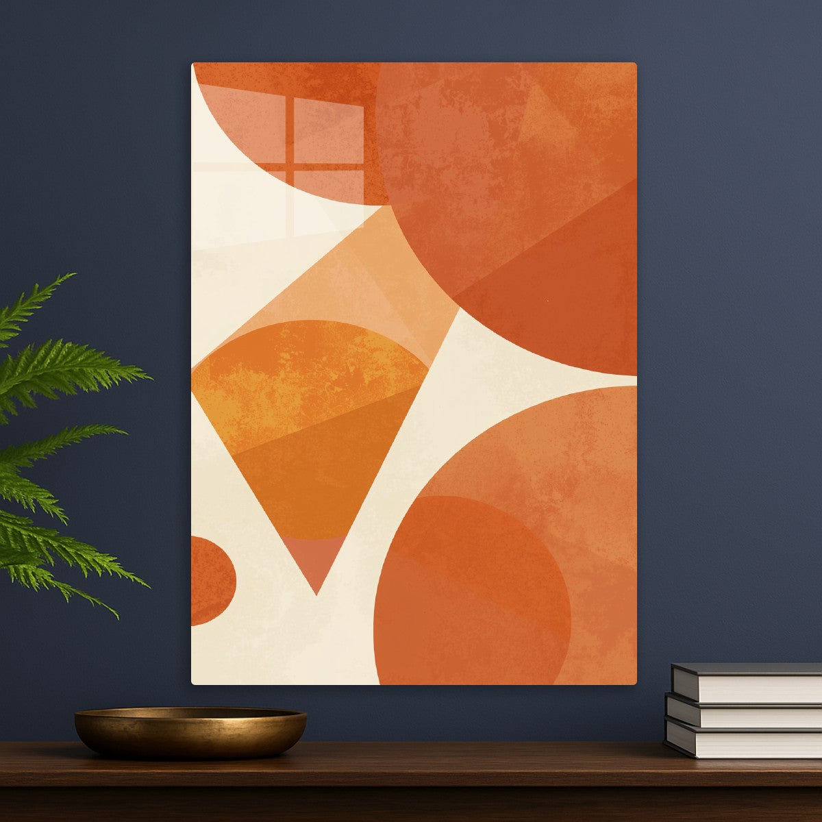 Abstract Orange Shapes