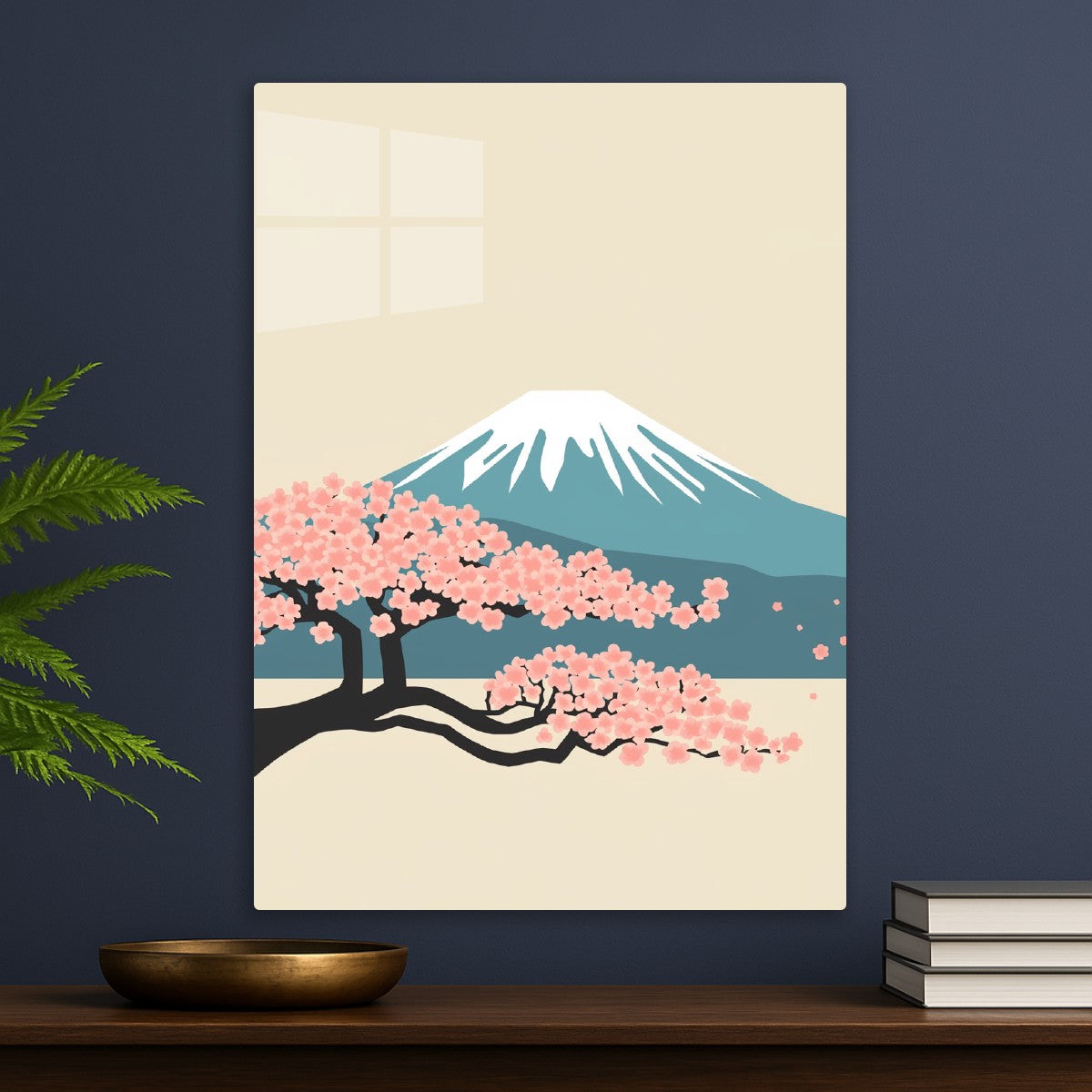 Mount fuji cherry blossom
