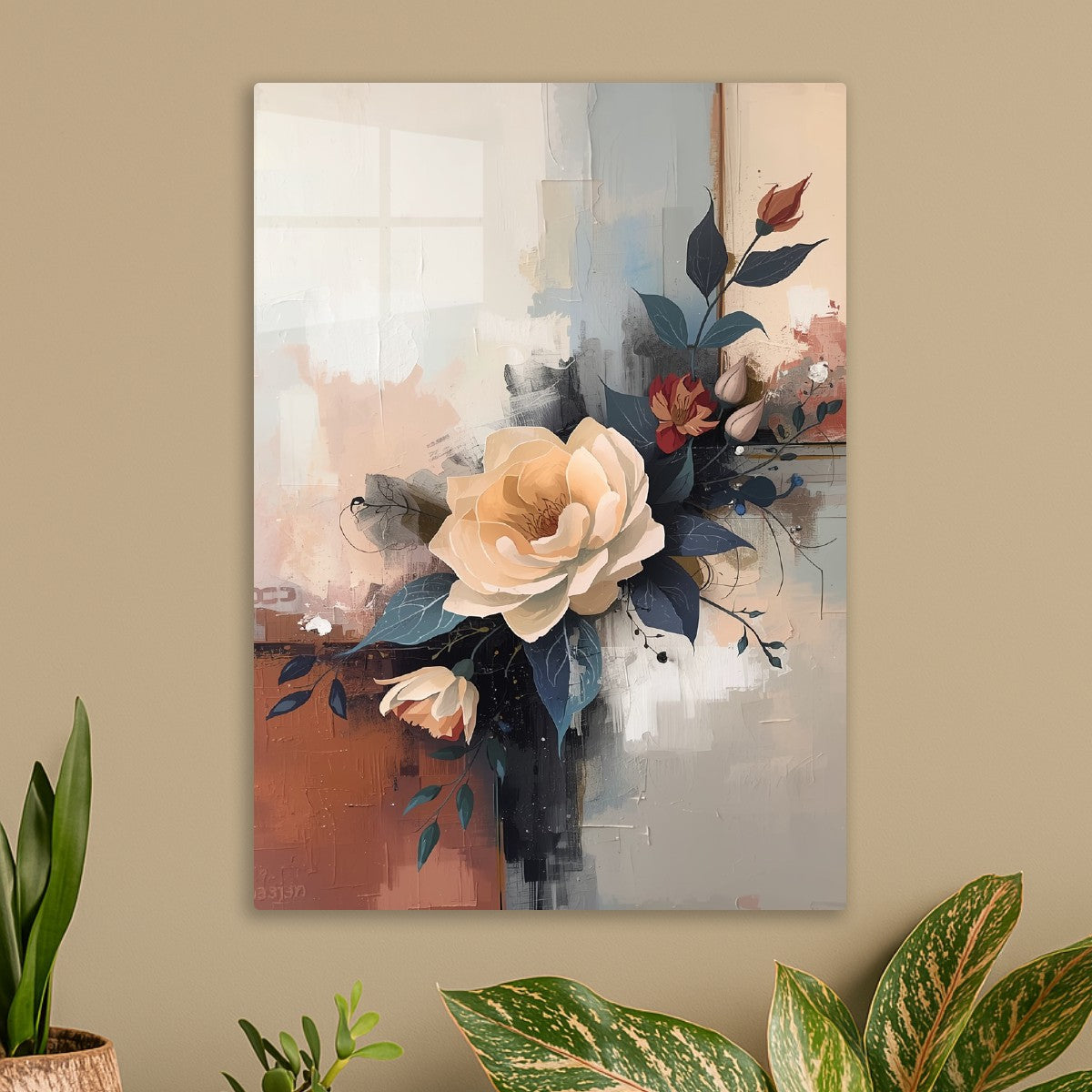 Abstract Floral Elegance