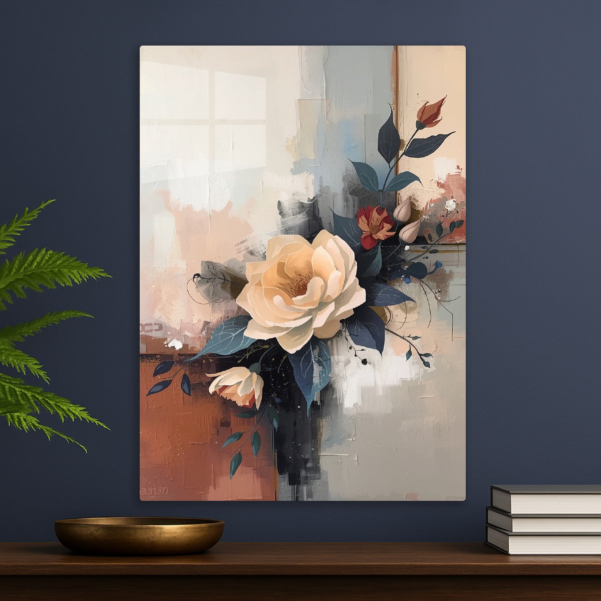 Abstract Floral Elegance