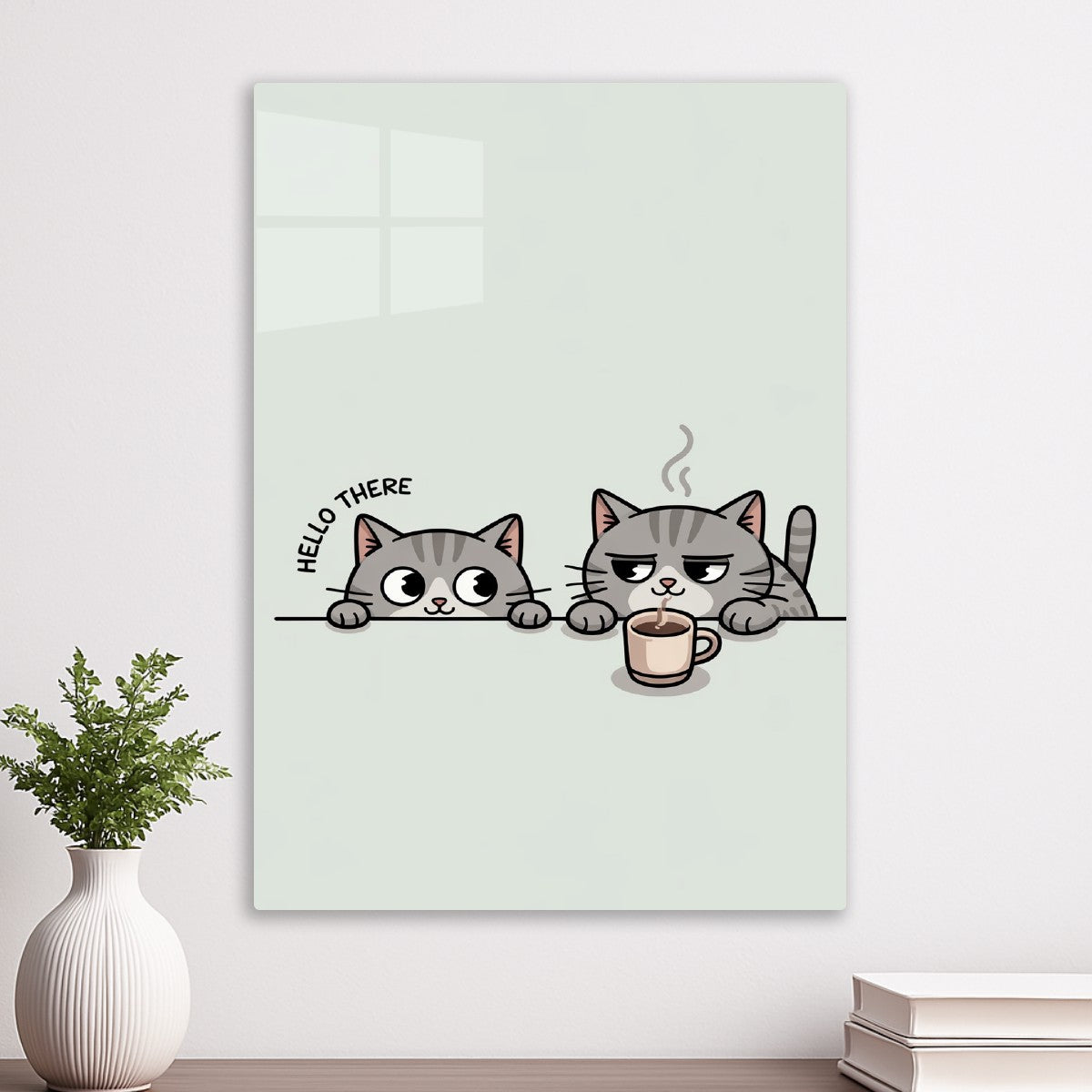 Coffee Cats Morning Mood
