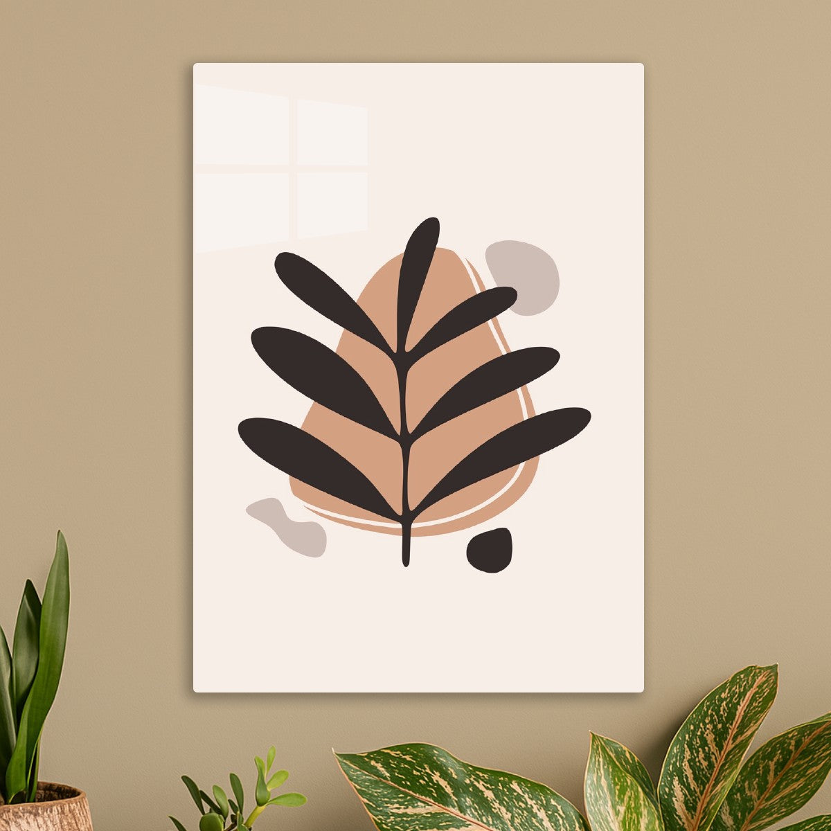 Abstract Botanical Leaf 