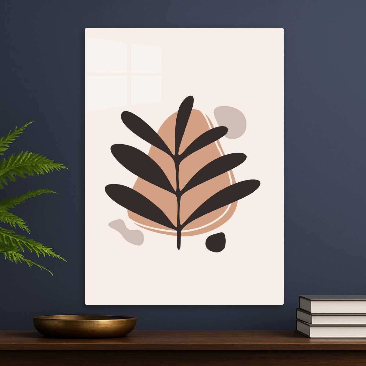 Abstract Botanical Leaf 