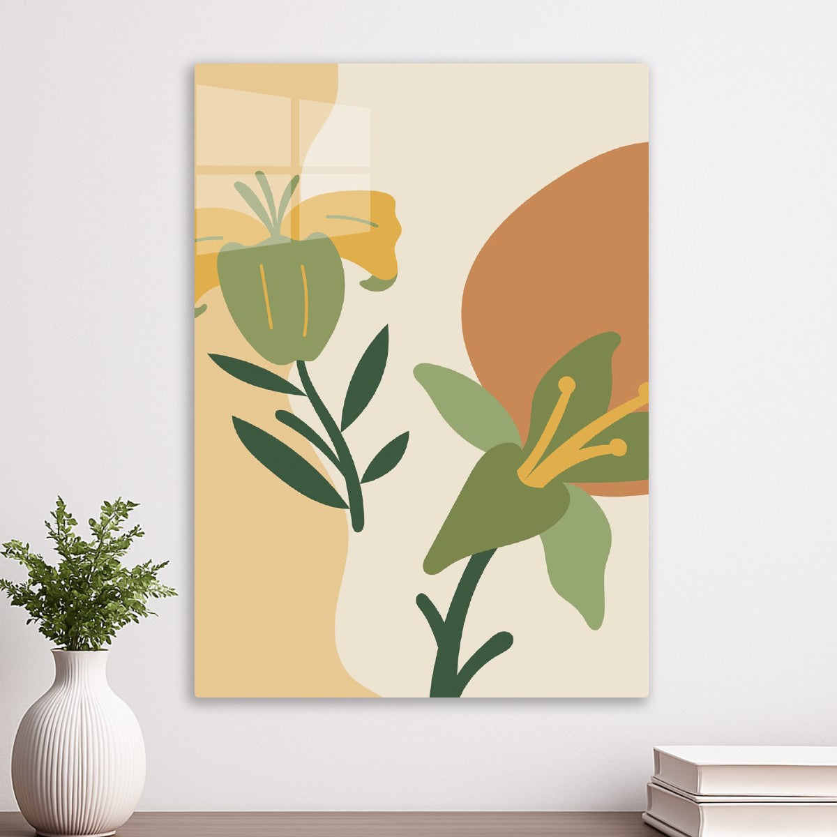 Abstract Floral Composition