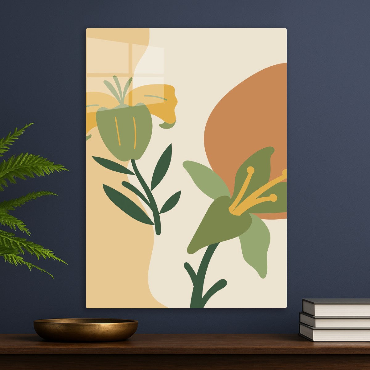 Abstract Floral Composition