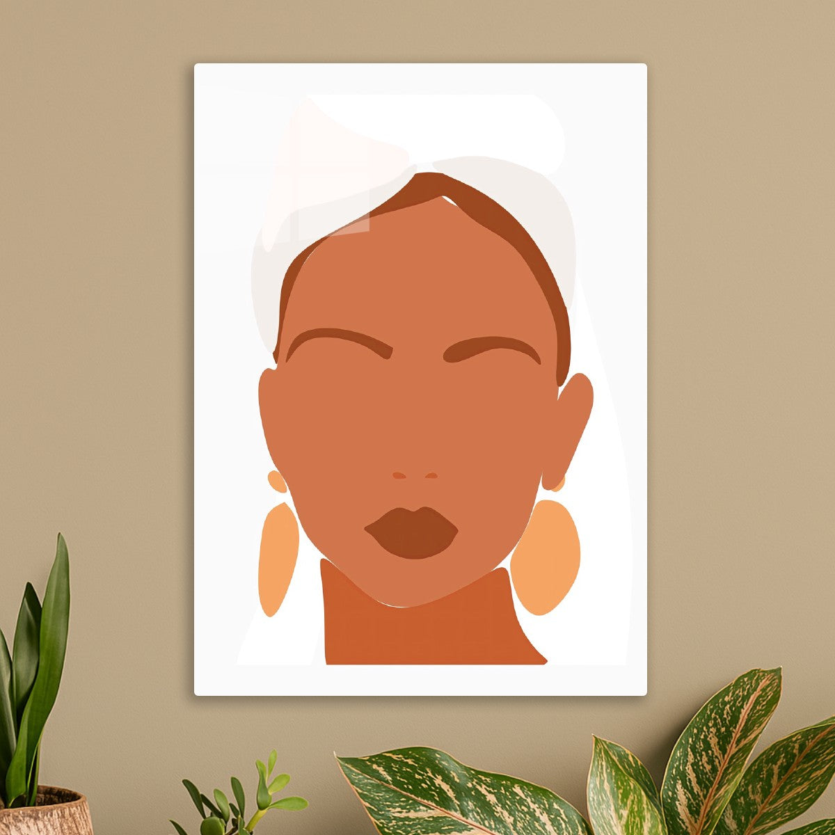 Minimalist Female Portrait