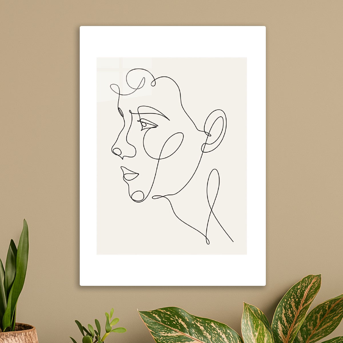 Minimalist Continuous Face