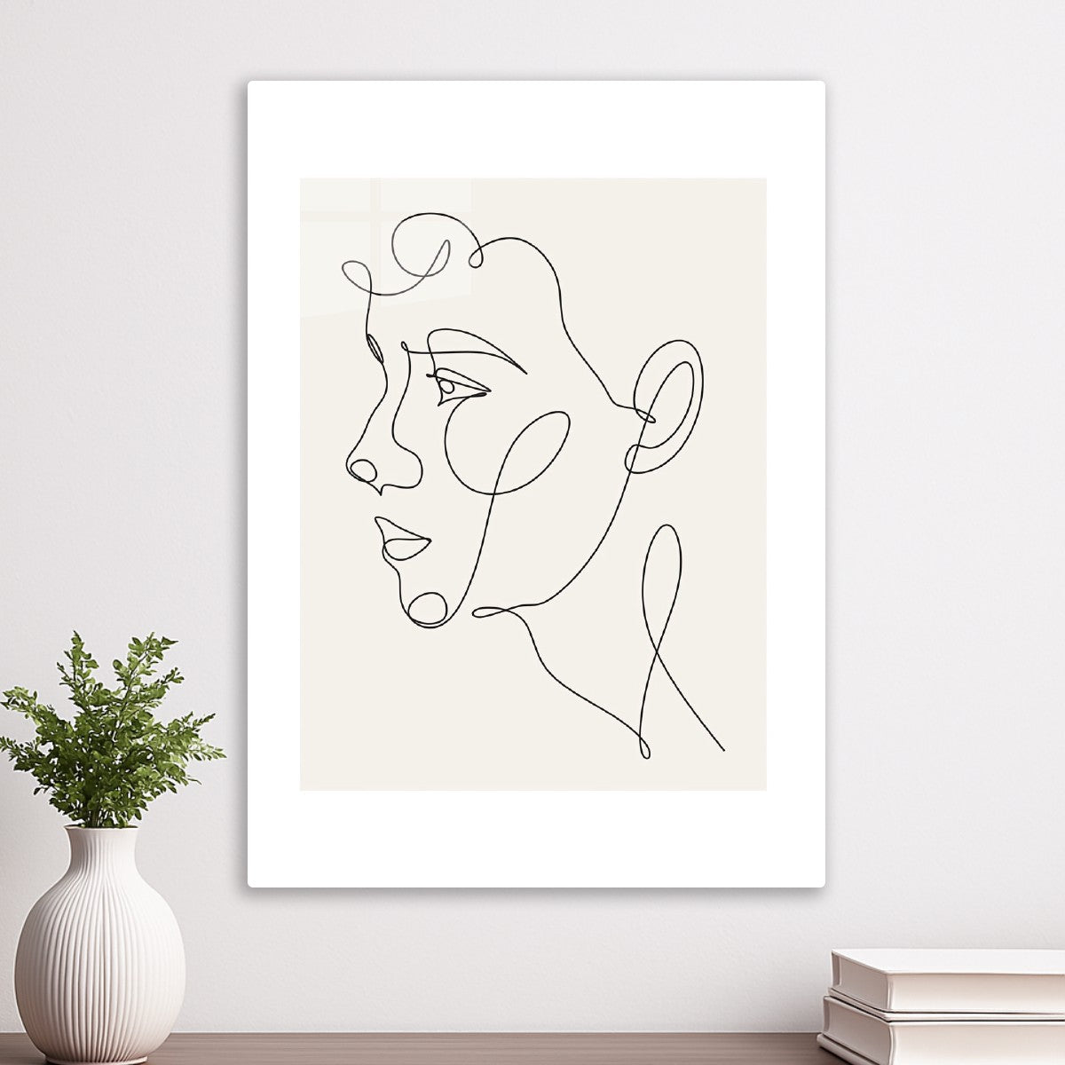 Minimalist Continuous Face