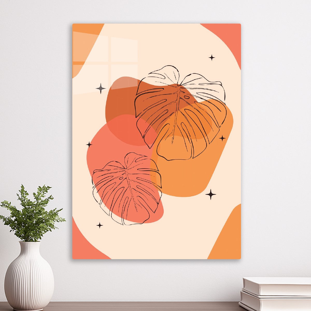 Abstract Tropical Leaves