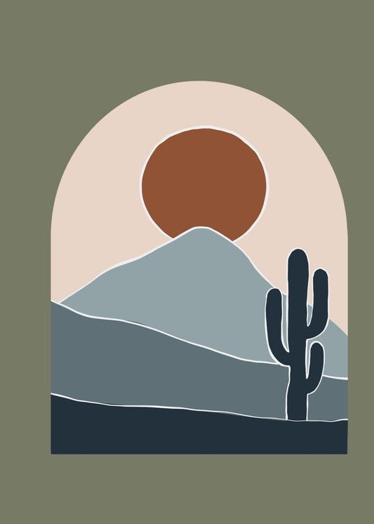 Desert Arch Landscape