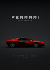 Ferrari Testarossa 1984 Red