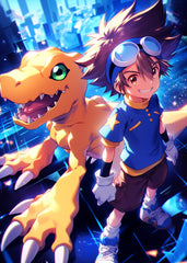 Yagami Taichi and Agumon