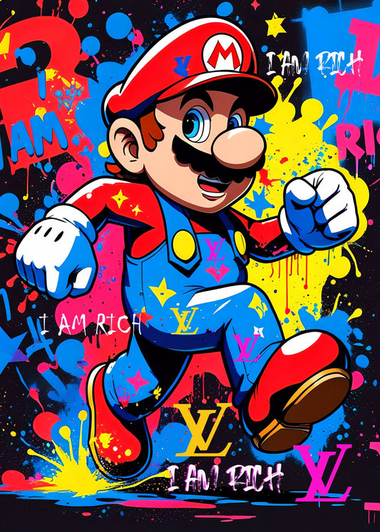 Super Mario Popart