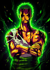 Roronoa Zoro Green Fury, One Piece