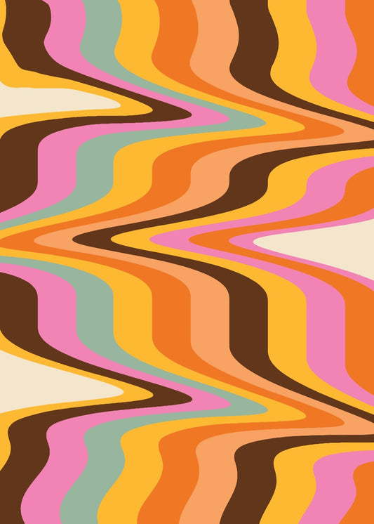 Groovy Wavy Pattern
