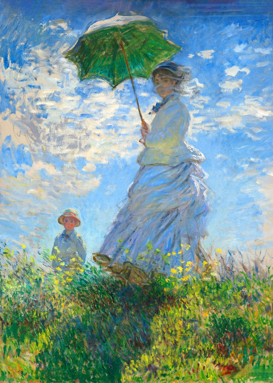 Woman with a Parasol Garden
