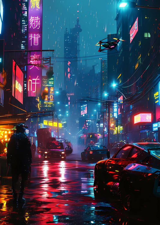 Cyberpunk City Walk