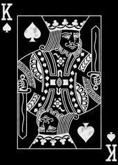 King of Spades Card