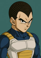 Vegeta 360 Waves Saiyan