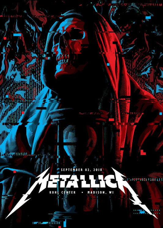 Metallica Reaper Poster 2018