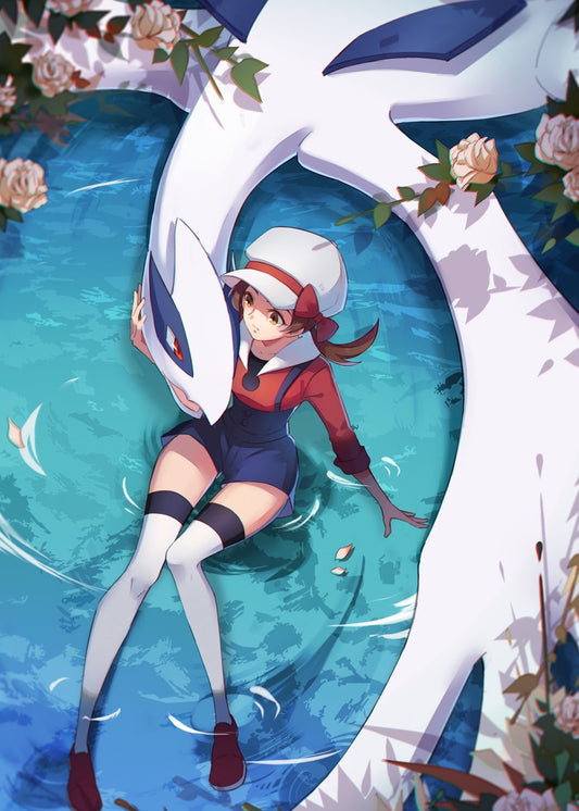 Lyra and lugia, Pokemon