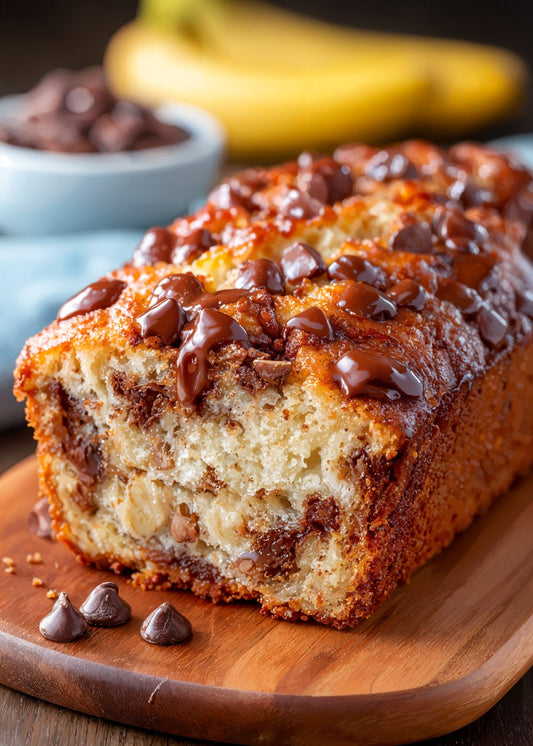 Chocolate Chip Banana Loaf
