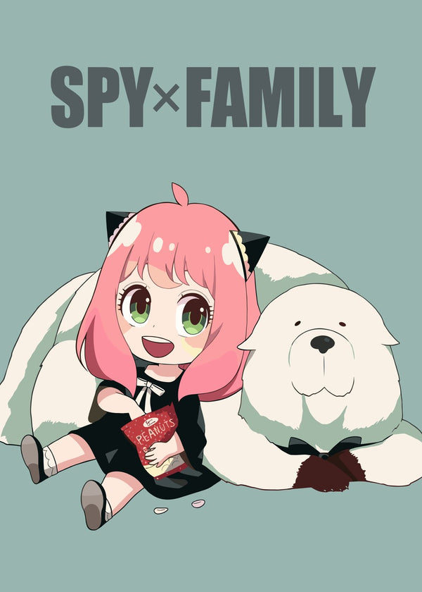Anya and Bond Peanut Time, Spy x Family