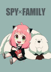 Anya and Bond Peanut Time, Spy x Family