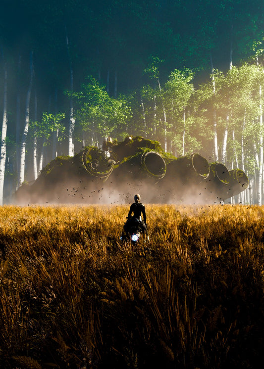 Lone Rider's Discovery
