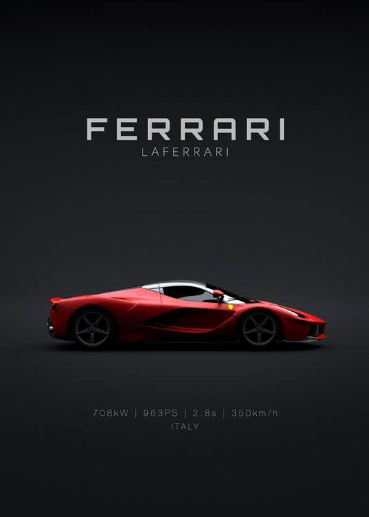 2013 Ferrari Laferrari Red