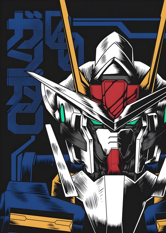 Stylized Headshots Gundam