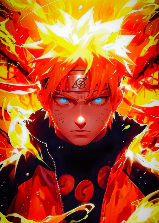 Naruto in Fiery Sage Mode