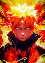 Naruto in Fiery Sage Mode