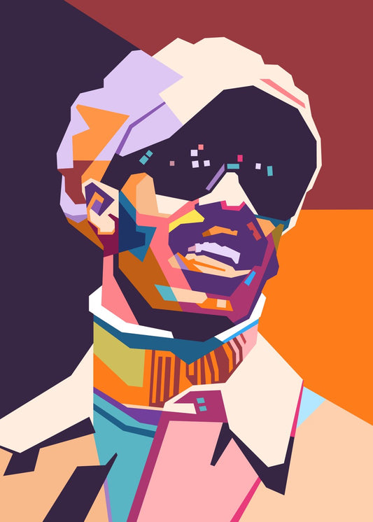 Stevie Wonder pop art