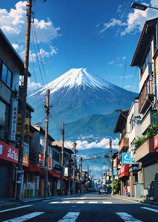 Mt. Fuji Anime Street View