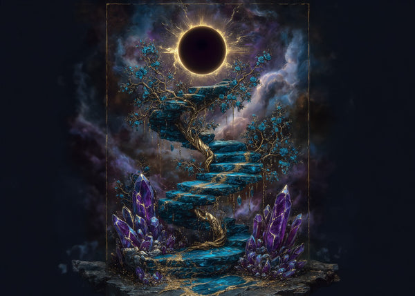 Celestial Ascent of A Cosmic Eclipse
