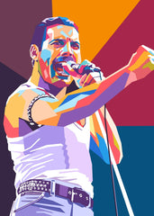 Freddie Mercury pop art
